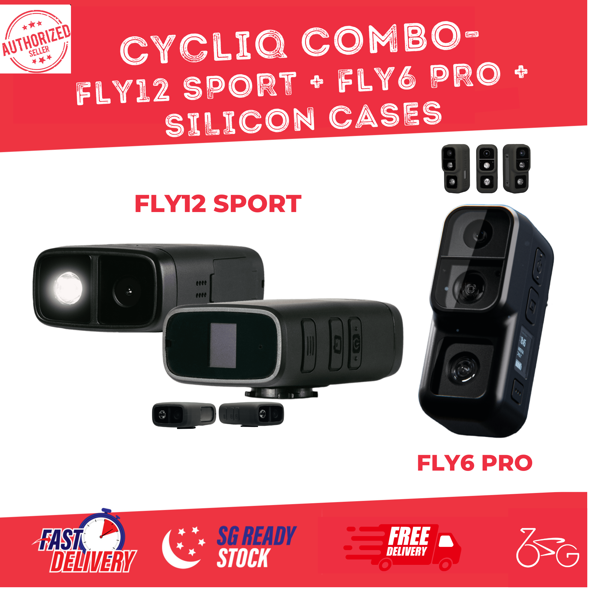 Fly6 Gen Fly6 Fly12 Combo Fly6 Fly12 Cycliq Fly12 Sport Fly6 PRO