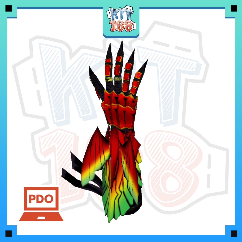 Mô hình giấy anime game cánh tay bí ẩn ankh hand - kamen rider ooo