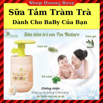 Sữa Tắm Ngừa Rôm Sảy Cho Bé I M NATURE 120ml