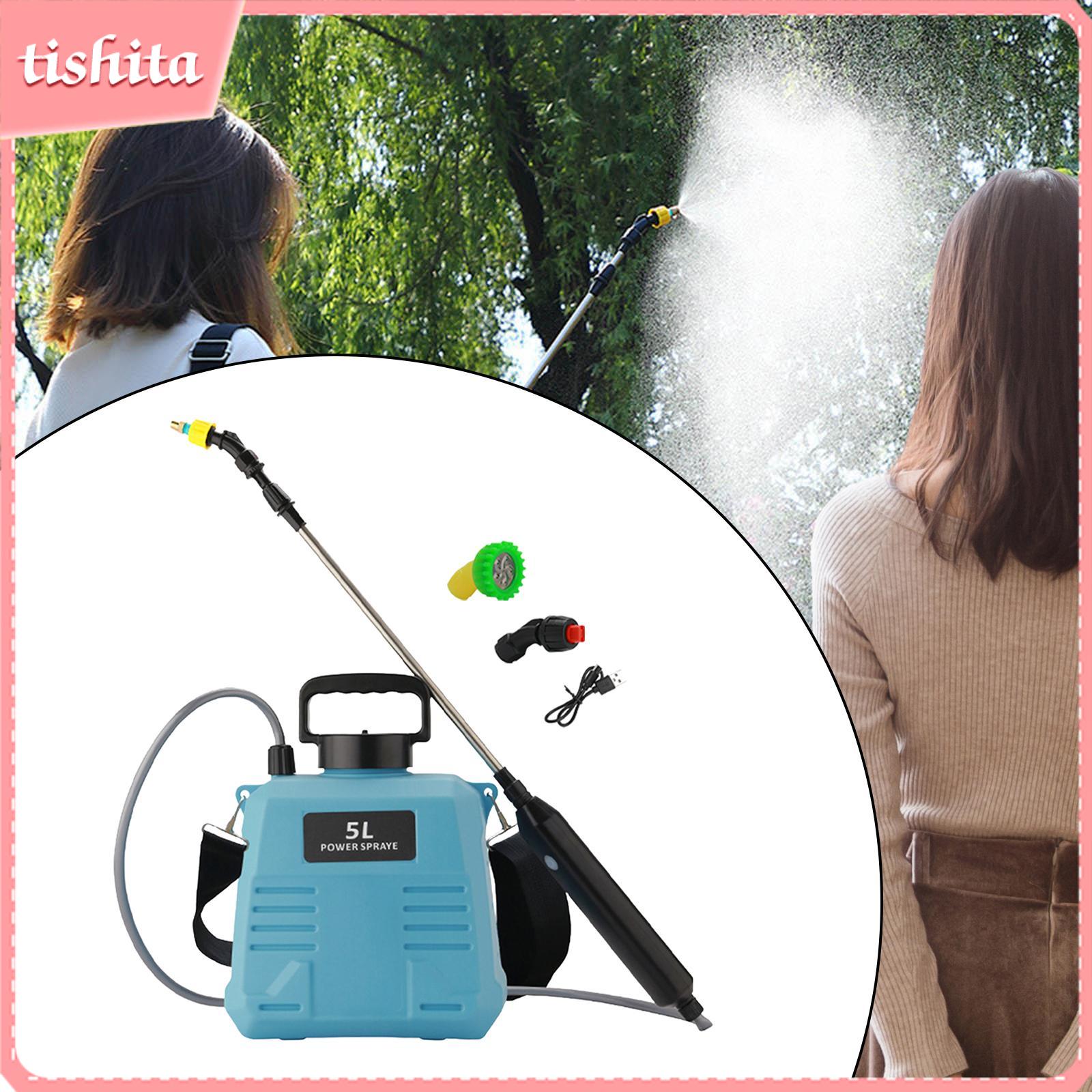 tishita Electric Pump Sprayers with 3 Mist Nozzles Versatile ...