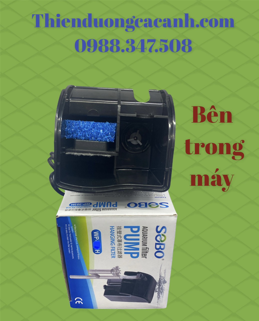 Lọc Thác Cho Bể Cá Nhỏ SOBO WP-303H-606H