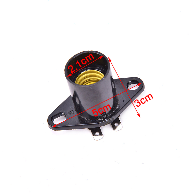 godessing 1Pc 250V 2A Microwave Oven Lamp Holder E14 Base Microwave Oven Accessories
