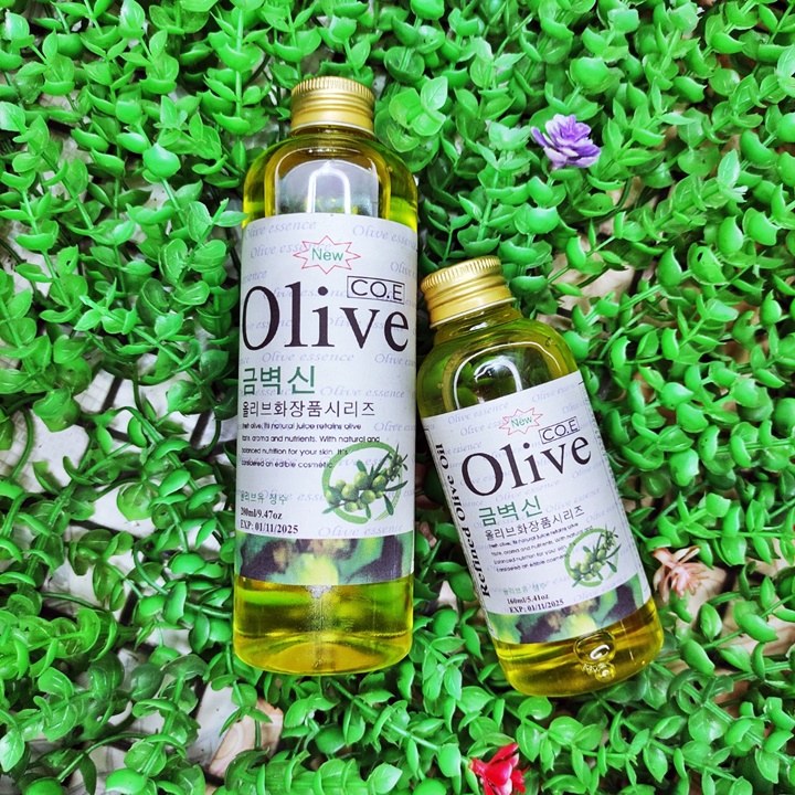Tinh dầu massage olive hàn quốc 280ml - dưỡng ẩm da & giúp da săn chắc