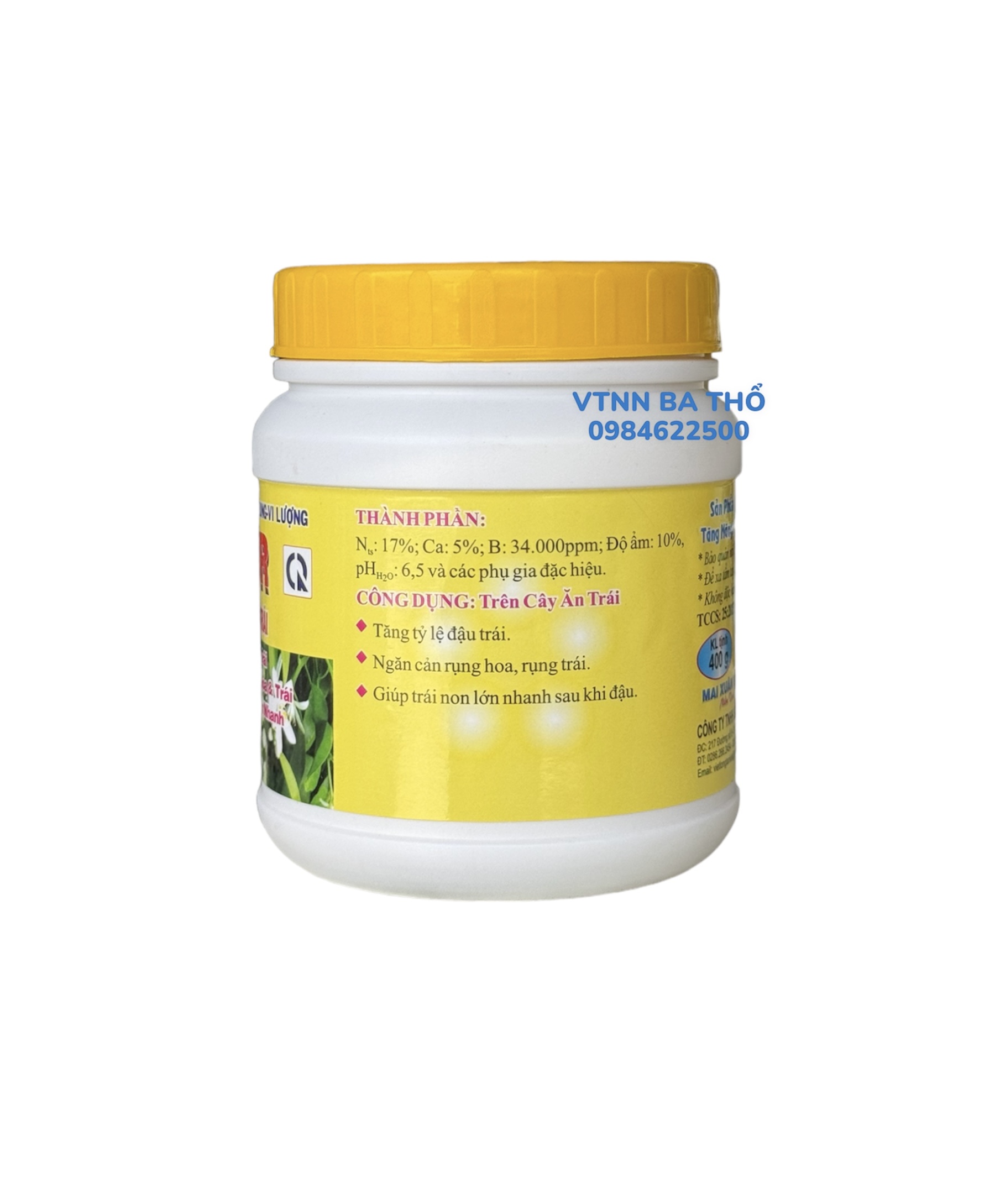 Phân Bón Lá HCR Mai Xuân 400gr (hộp)