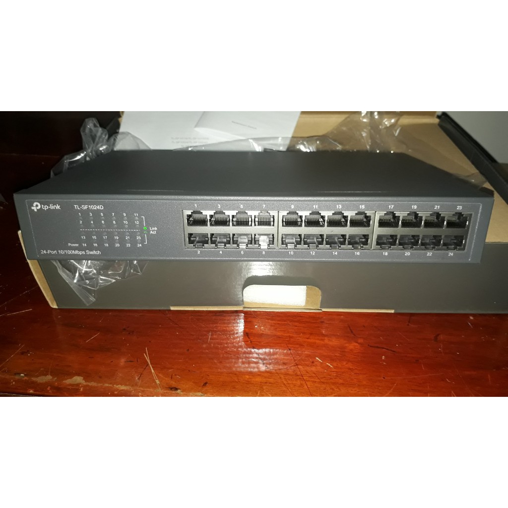 Switch TP-Link TL-SF1024D 24 port Chính hãng (100Mbps)