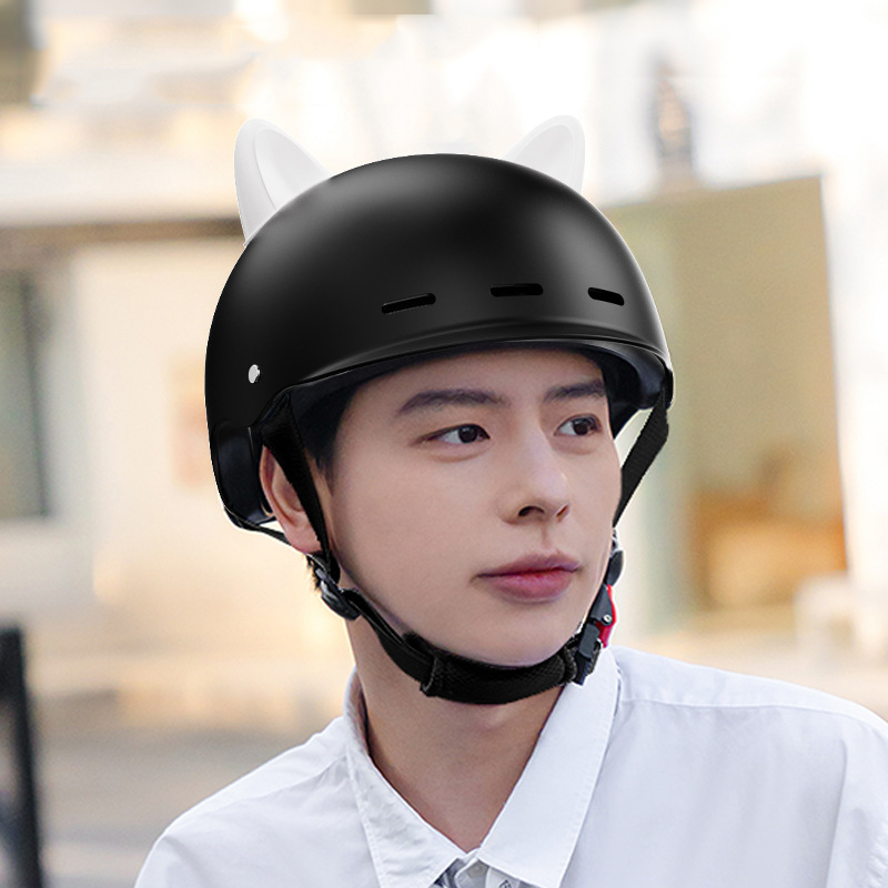Cycling Helmet Unisex Four Seasons Riding Half Helmet Protective Helmet ...