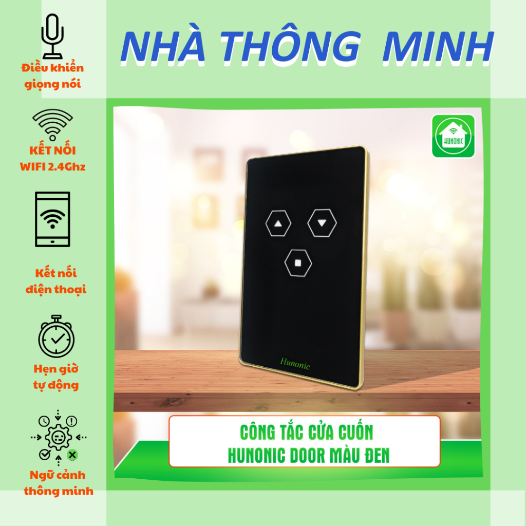 Công Tắc Cửa Cuốn Datic Smart Door│Công tắc điều khiển cửa cuốn từ xa bằng điện thoại qua Wifi, Bluetooth _h2