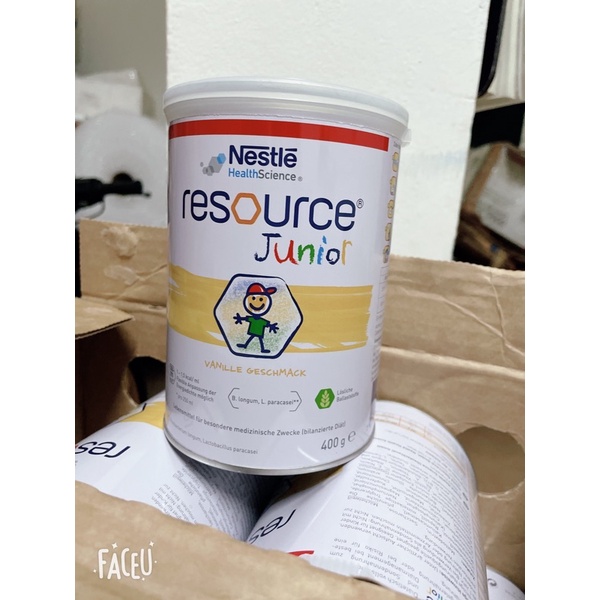 [2025]SỮA BÉO TĂNG CÂN RESOURCE JUNIOR 400G CHO BÉ
