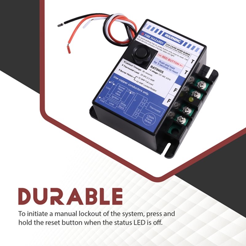 Forced Air Furnace for Boilers Intermittent Ignition Oil Primary Control for ICM1503 Firing System.