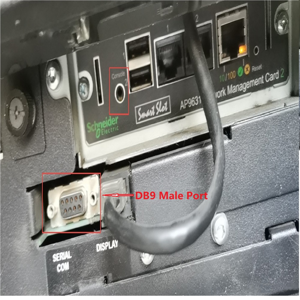 Rs232 Db9 D-Sub 9-Pin Female To Male Adapter Apc Console 940-0024e ...
