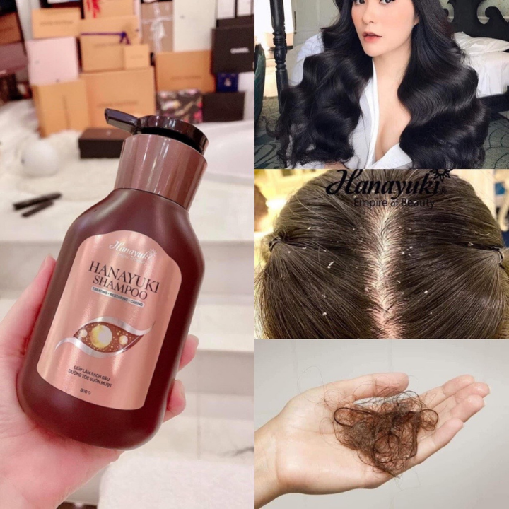 [HCM]DẦU GỘI THẢO DƯỢC  HANAYUKI
