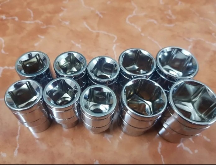 Đầu tuýp lục giác LẺ 1/2 từ 8 đến 32