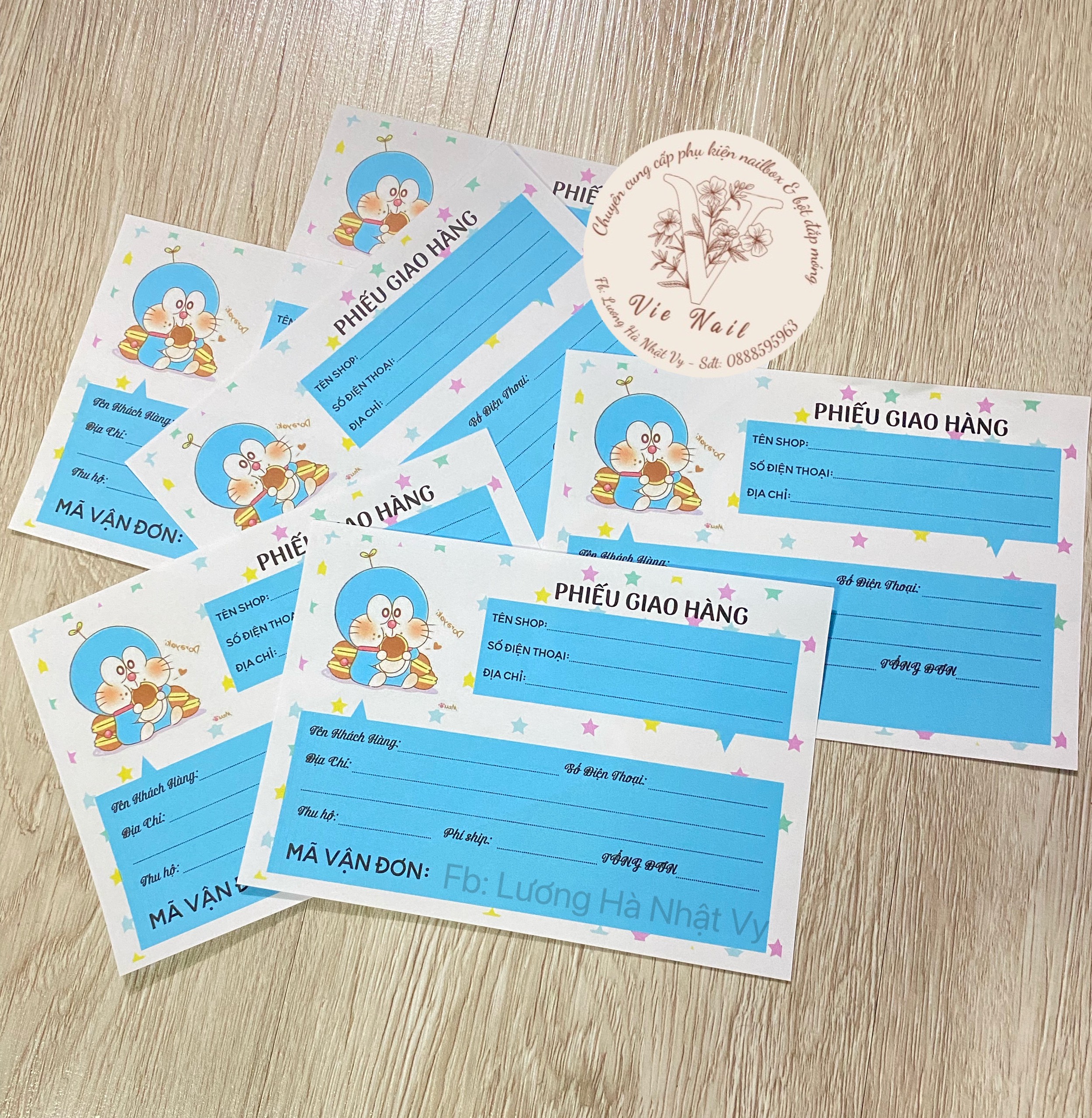 50 Phiếu Giao Hàng/ Phiếu Ship Hàng