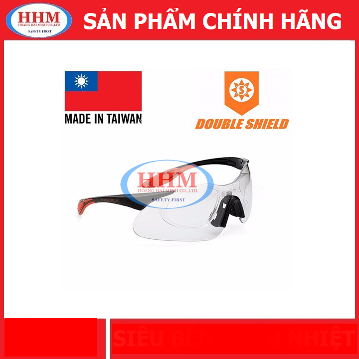 Kính bảo hộ cận thị Double Shield 6868D