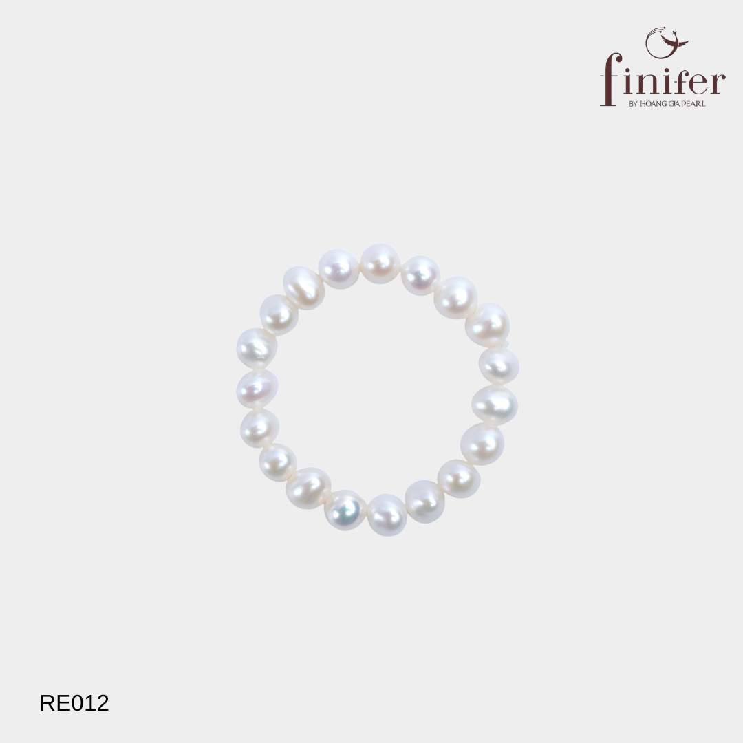 Nhẫn ngọc trai Finifer Daisy RF012