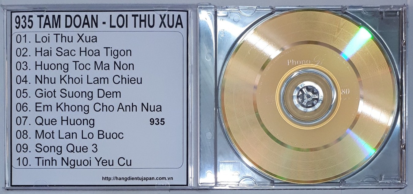 ♦♀đĩa cd nhạc tâm đoan phono