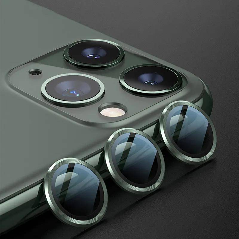 Ống kính máy ảnh sang trọng bảo vệ cho iPhone 13 Pro Max Máy ảnh Mini Kính bảo vệ cho iPhone 13 Pro ống kính Mặt sau tấm dán bảo vệ