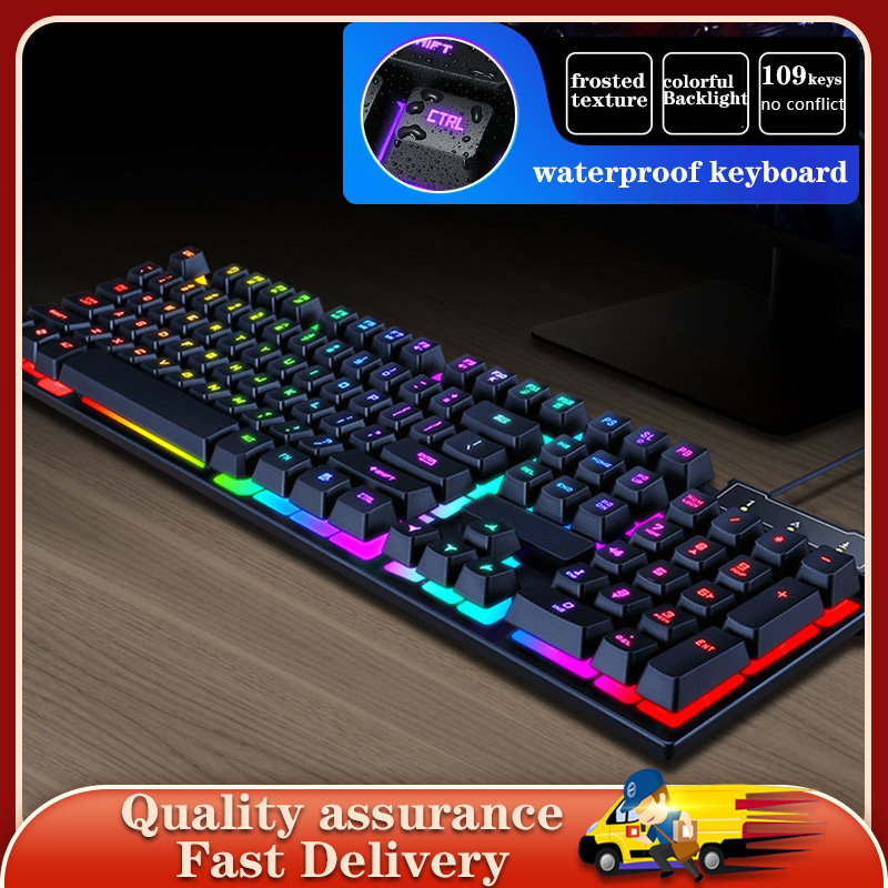 New Wired USB Gamer mechanical keyboard For pc gamer computador gamer completo ergonomic Gamer