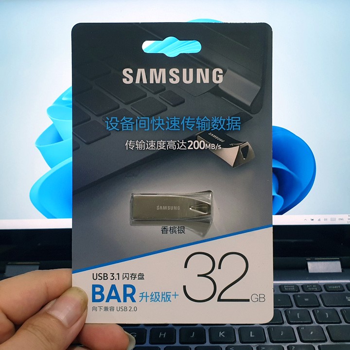 USB 3.1 chống nước Samsung BAR Plus 64GB 128GB