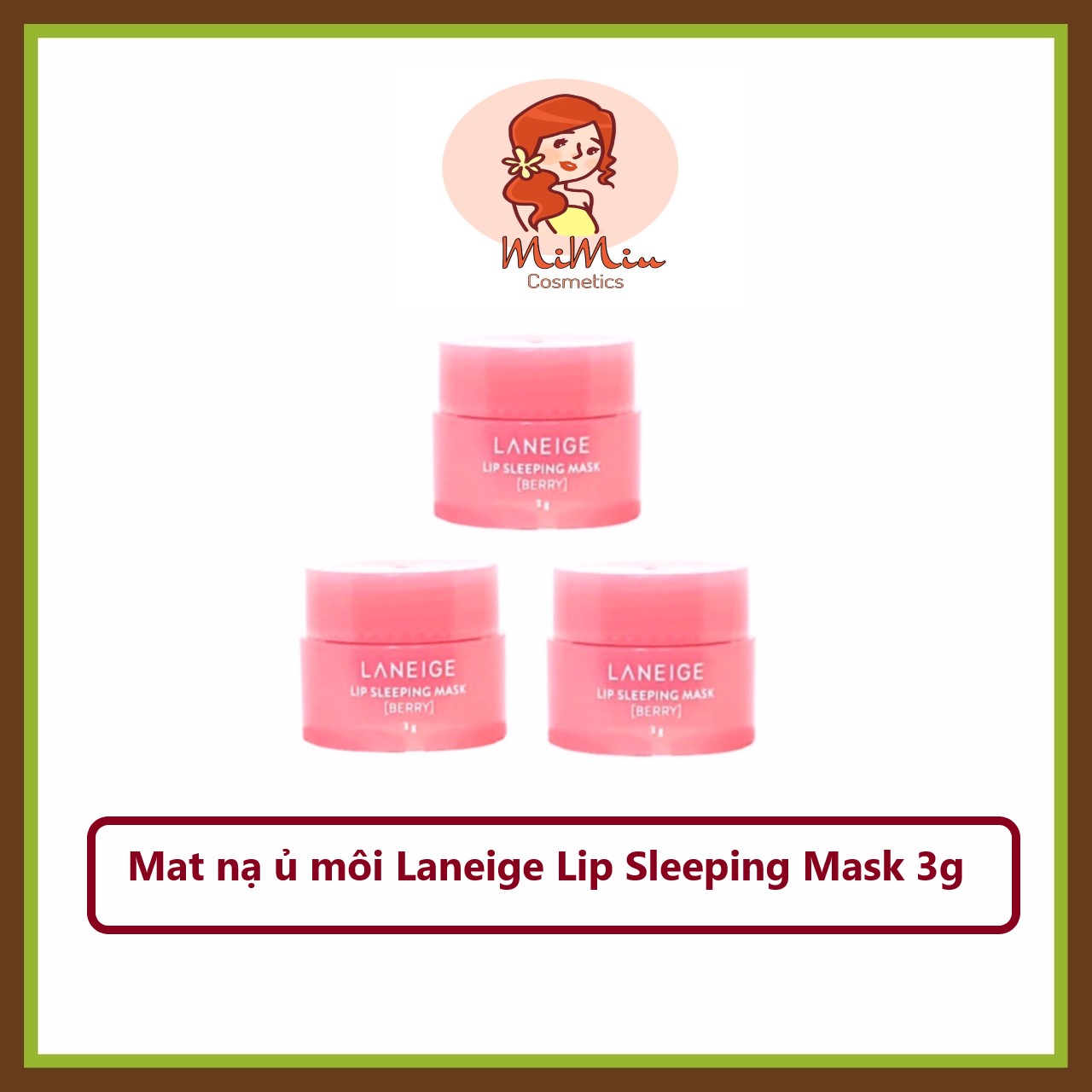 Mặt nạ ủ môi Laneige Lip Sleeping Mask mini 3g thumbnail