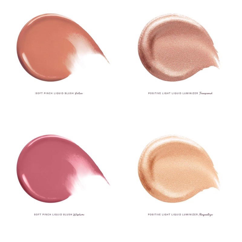 Set má hồng, bắt sáng Rare Beauty 4 món