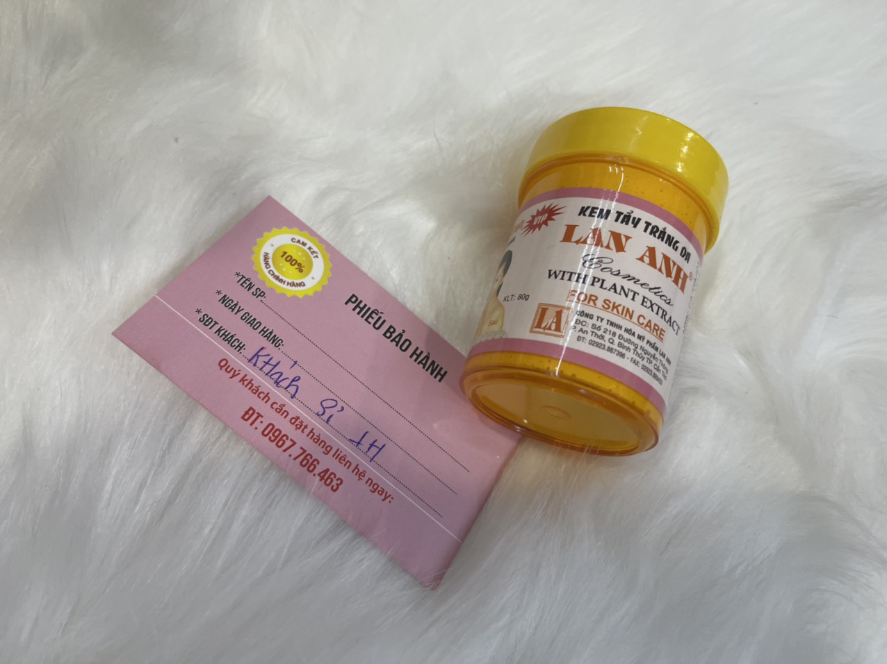 Kem Tẩy trắng Lan Anh
