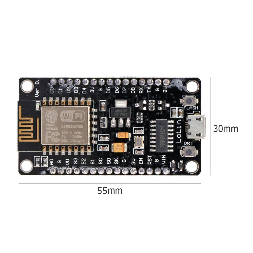 NodeMcu Lua kết nối mô-đun wifi không dây ESP8266 bảng mạch phát triển
