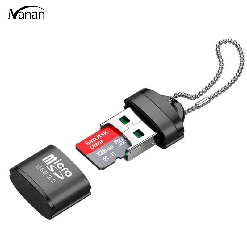 Usb Micro Sd/tf Card Reader Usb 2.0 Hi-speed Mini Usb Adapter Laptop Accessories
