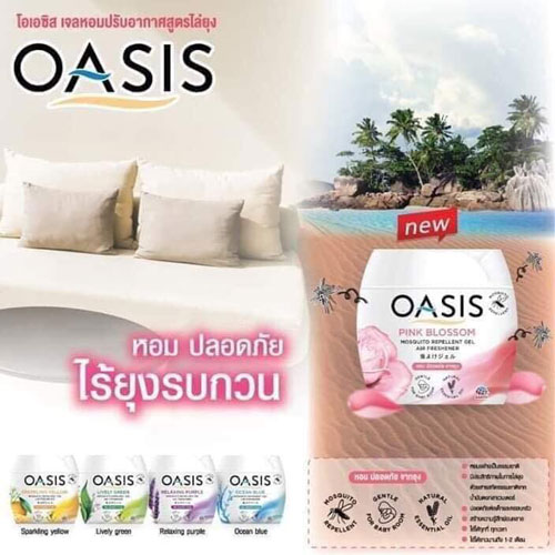 [GIAO HÀNG HỎA TỐC]Sáp thơm phòng đuổi muỗi OASIS Thái Lan [Đủ Hương]