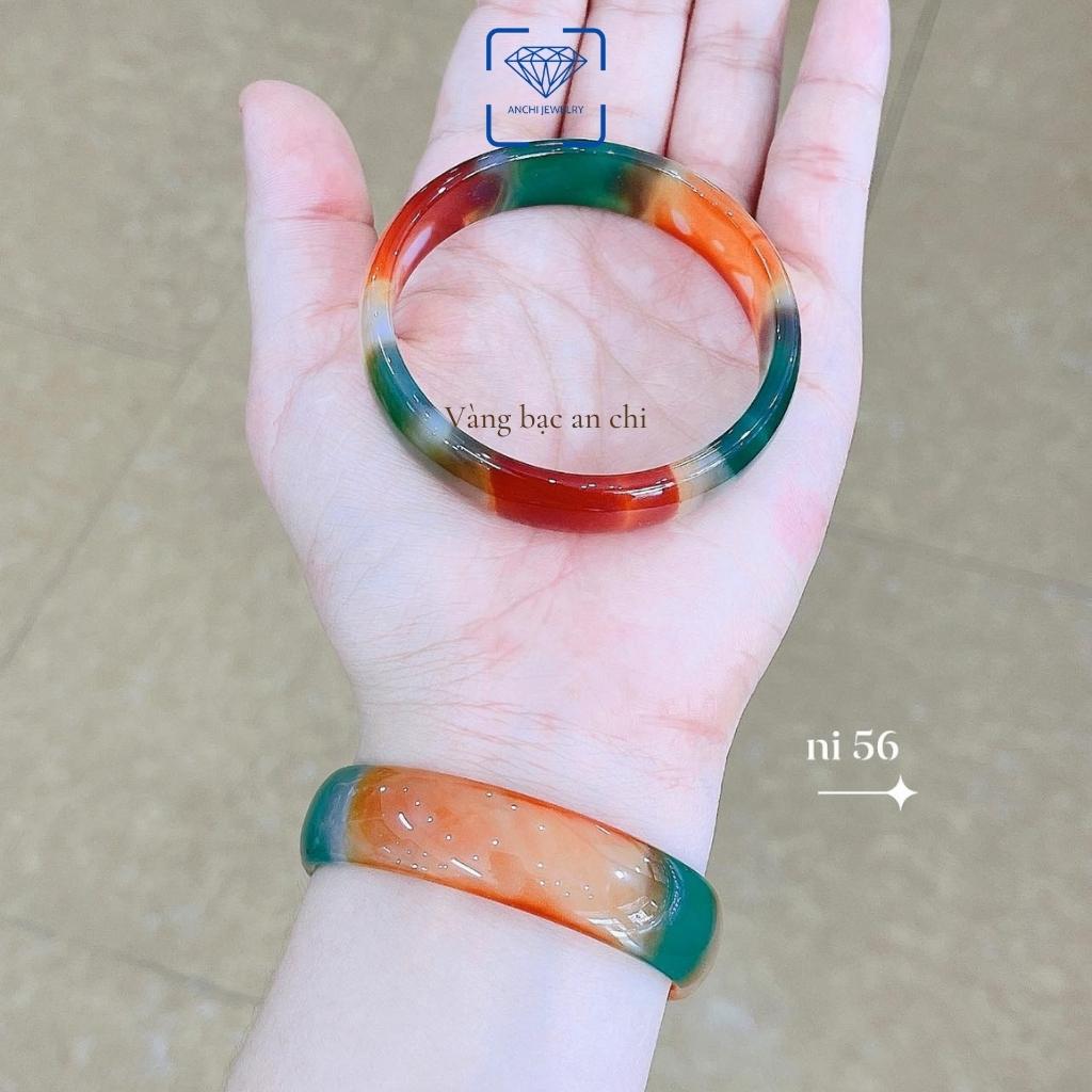 Vòng tay mã não bản hẹ