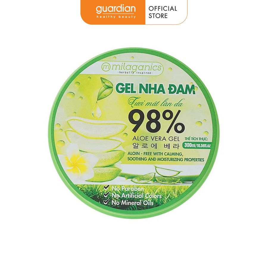 Gel Nha Đam milaganics 300Ml