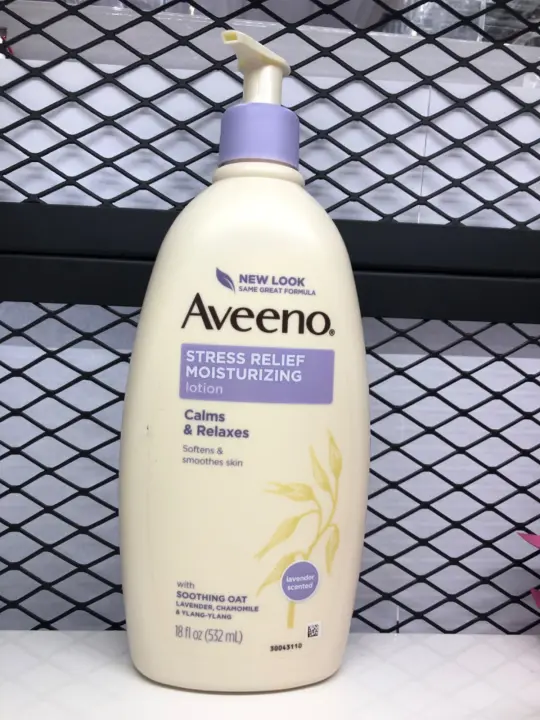 aveeno stress relief moisturizing lotion