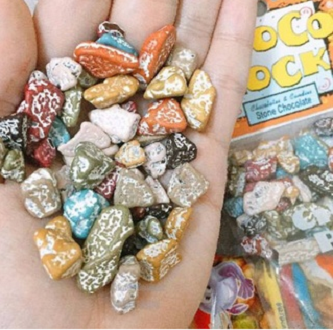 Kẹo Sỏi Đá Nhân Socola Lon 500gram
