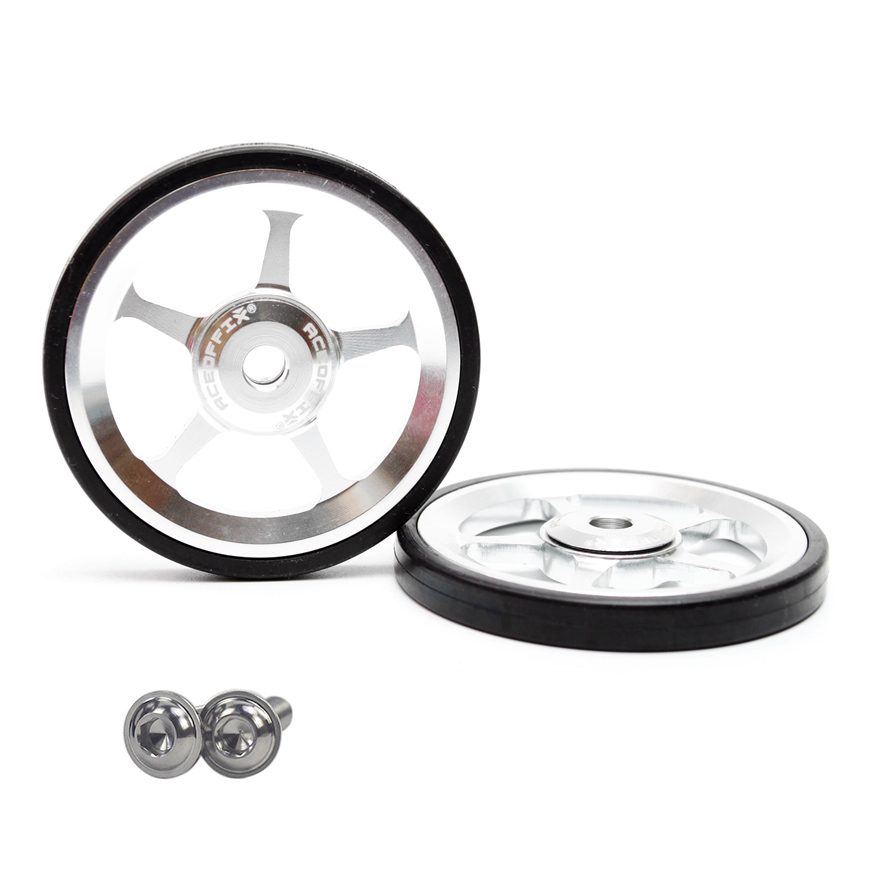 2pcs Aceoffix Easy Wheels Easywheel & Titanium Bolts for Bro Pline