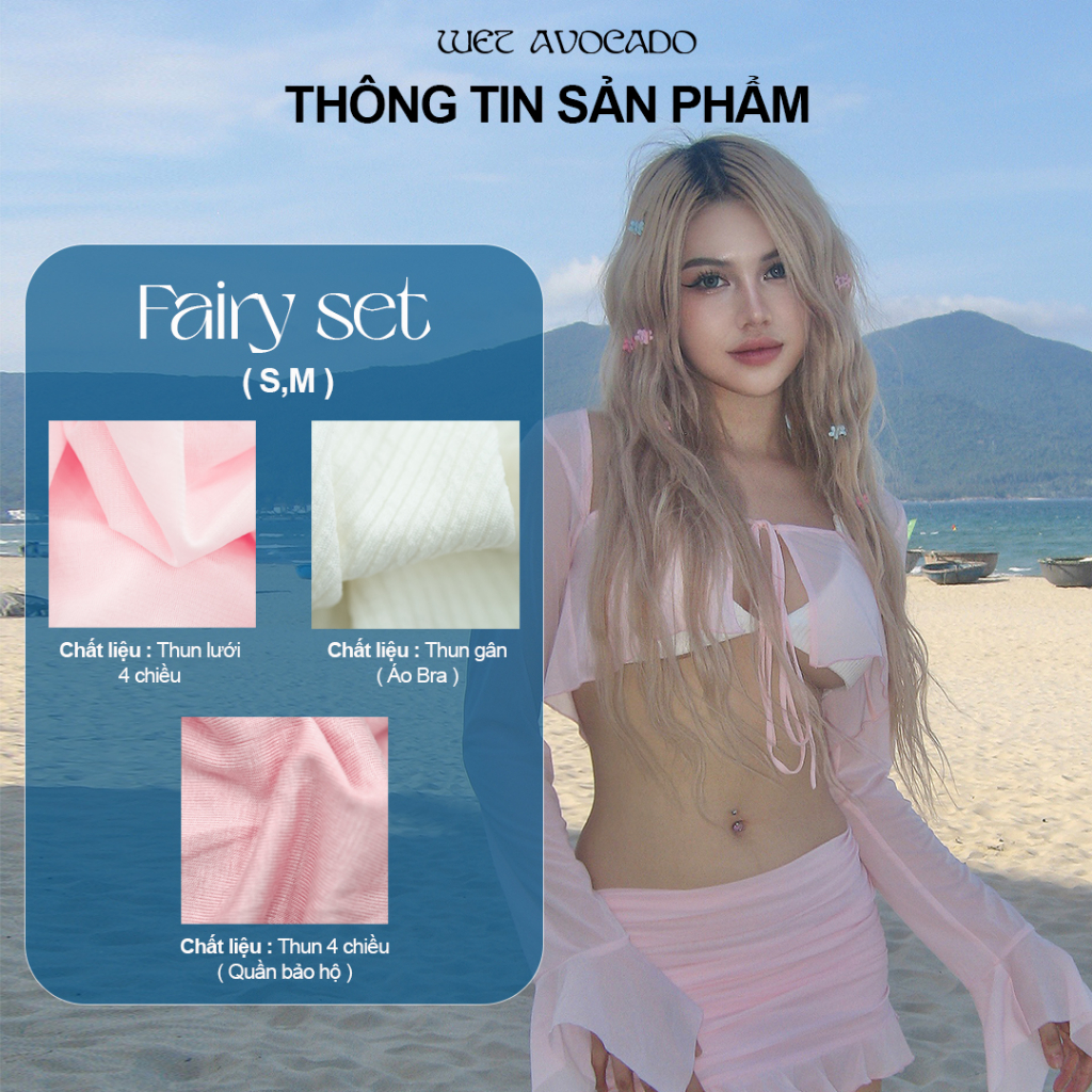 [SALE LỚN CUỐI NĂM 12-14.12] WET AVOCADO | FAIRY SET