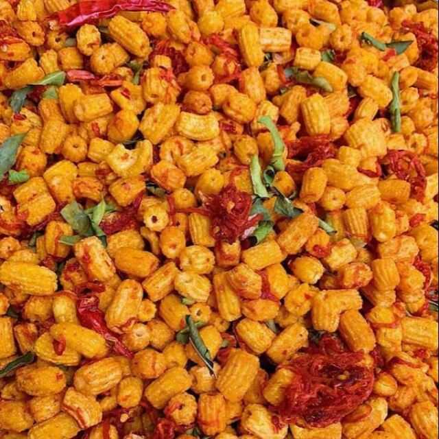 Nui sấy lắc khô bò lá chanh