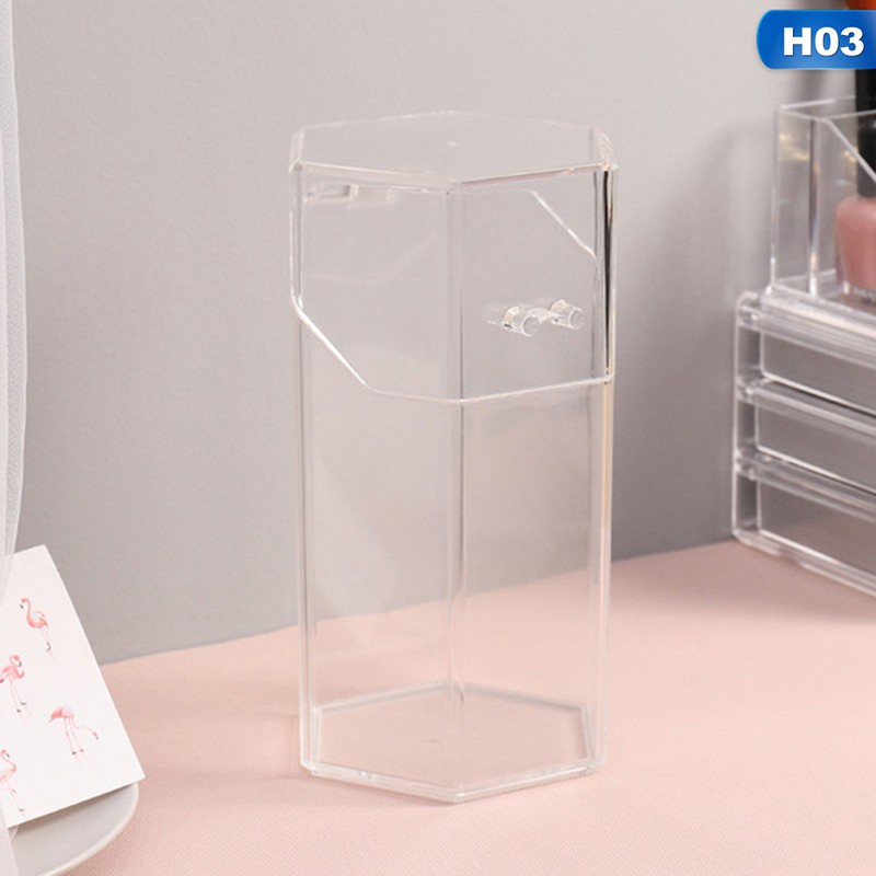 Hộp đựng cọ trang điểm lục giác