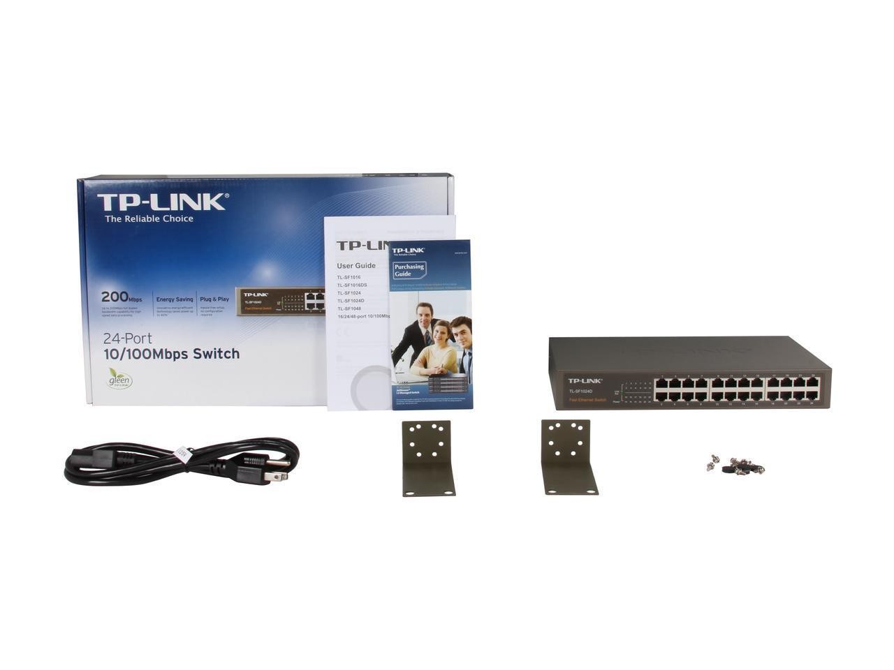 Switch TP-Link TL-SF1024D 24 port Chính hãng (100Mbps)