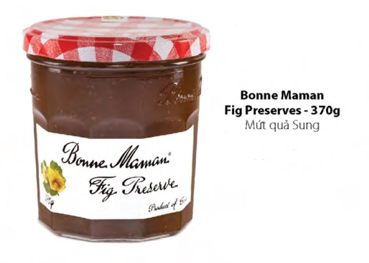 Mứt quả các vị Bonne Maman 370g (10 vị)