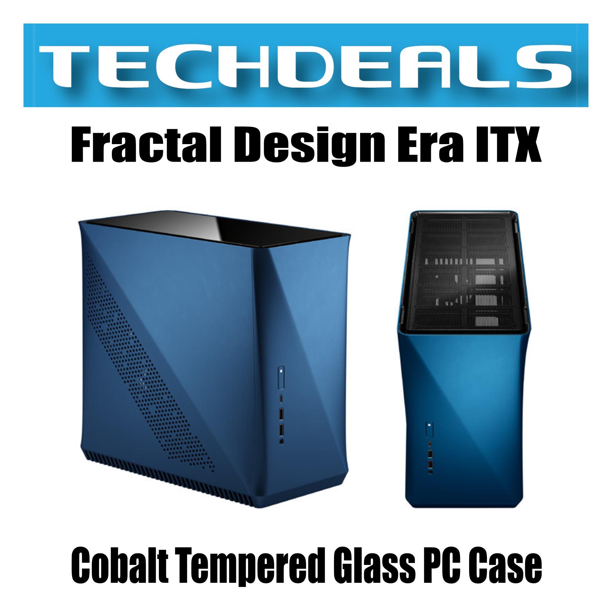 Fractal Design Era ITX Cobalt Tempered Glass PC Case Lazada