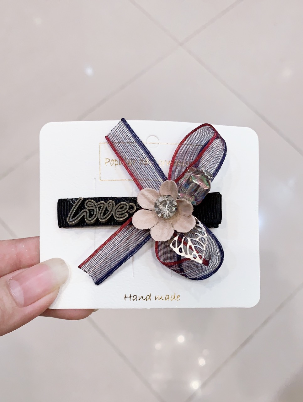 1 Kẹp Tóc Mái Phong Cách Hàn Quốc Cho Nữ-phukienteen