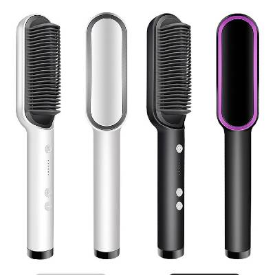 Lược điện chải thẳng straight comb lược duỗi tóc chải tóc tạo kiểu tiện lợi chuyên nghiệp máy uốn duỗi tóc ép thẳng tóc