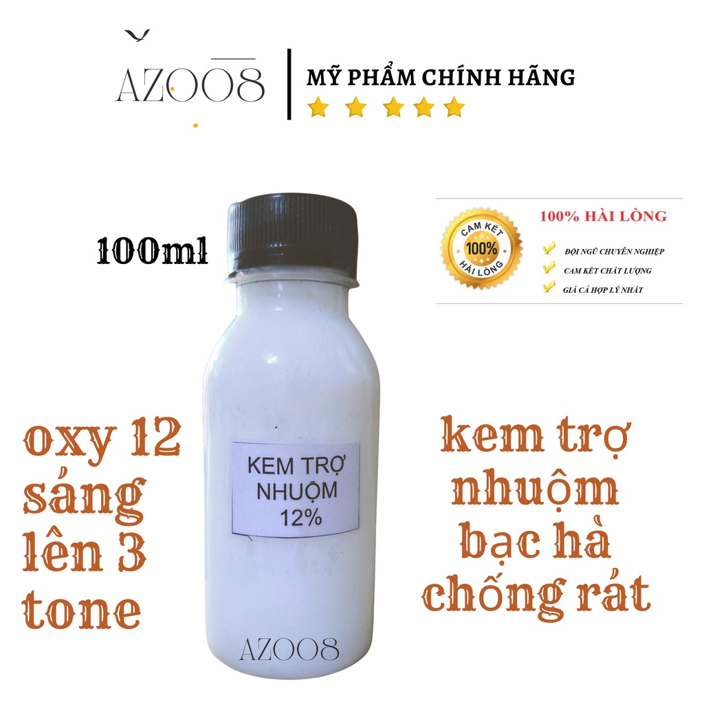 Oxy bạc hà chống rát da đầu Lucas Chính Hãng 1000ml AZ.pro oxy bạc hà dưỡng trợ thuốc nhuộm tóc
