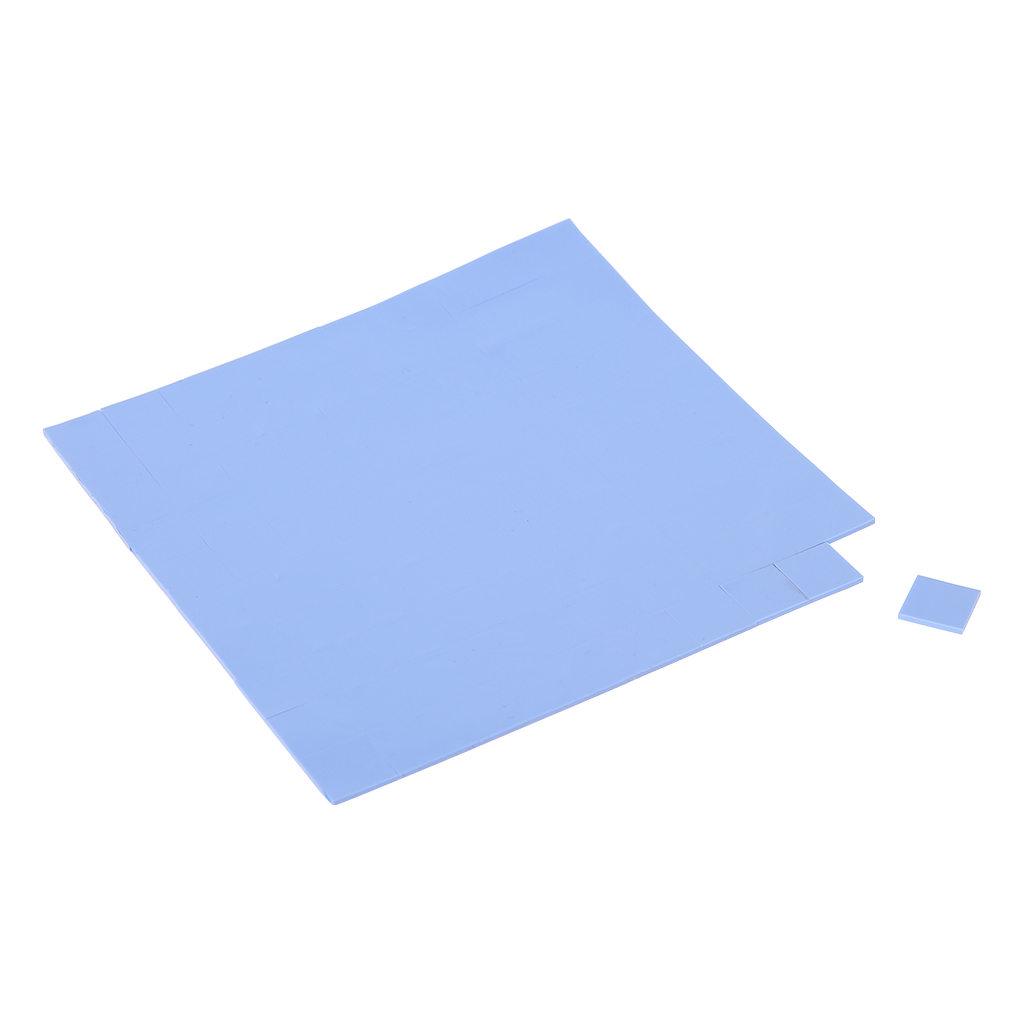 Thermal Pad 100x100x1mm Thermal Conductivity Non Conductive Heat Resistance Silicone Thermal Pads, for Laptop Heatsink