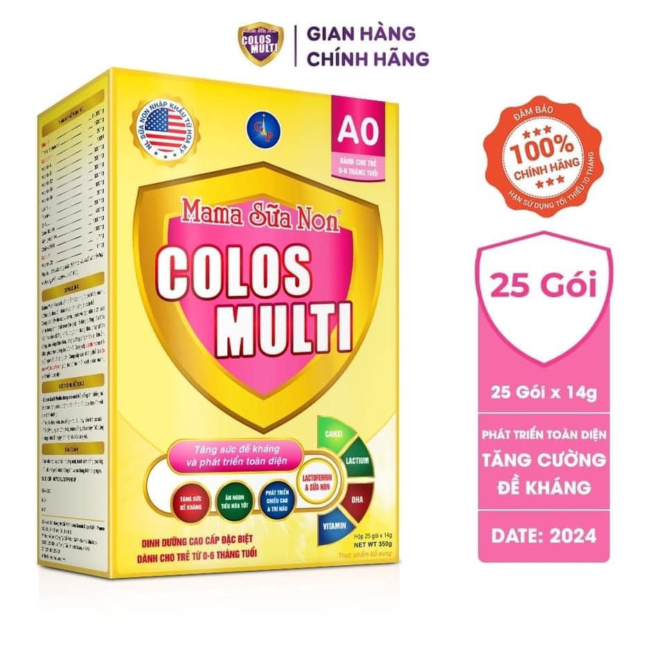 Mama sữa non A0 cho trẻ biếng ăn ( 25 gói x14g)