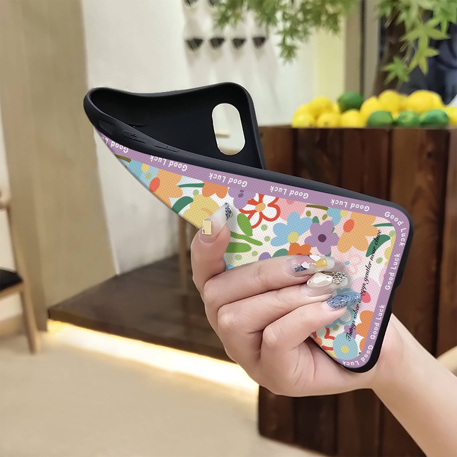 Protective%20flower%20Phone%20Case%20For%20Samsung%20Galaxy%20A2%20Core%20Cartoon%20Back%20Cover%20TPU%20Full%20wrap%20Anti-dust%20Dirt-resistant%20Cute%20-%20Image%202