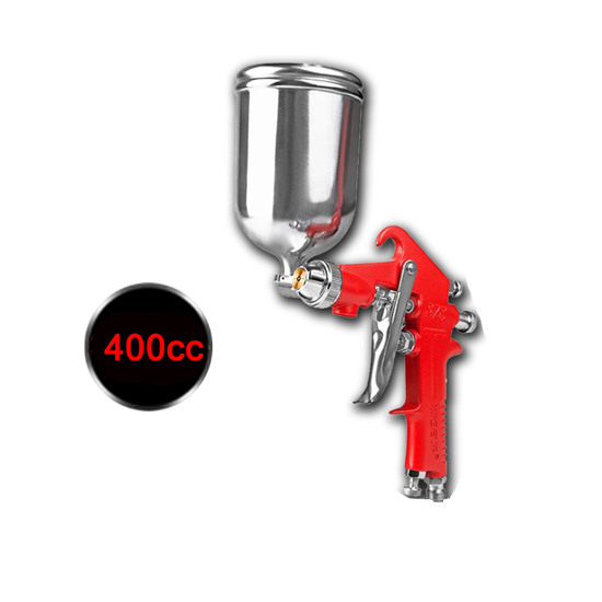 WISEUP 400cc 1.5mm Professional Air Spray Gun Portable Paint Spray Gun