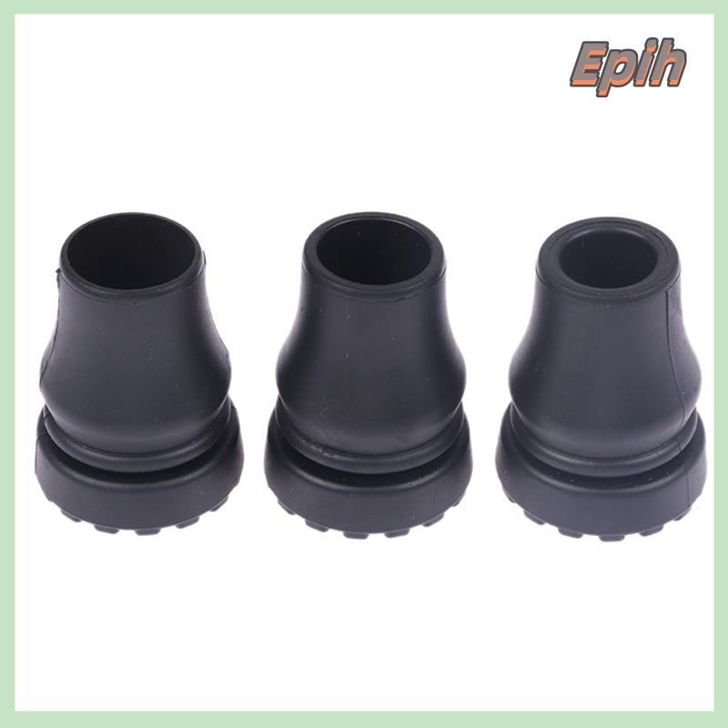 [Epih] Rubber Tips For Old Man Hiking Poles Trekking Poles Solid T-handle Walking Stick