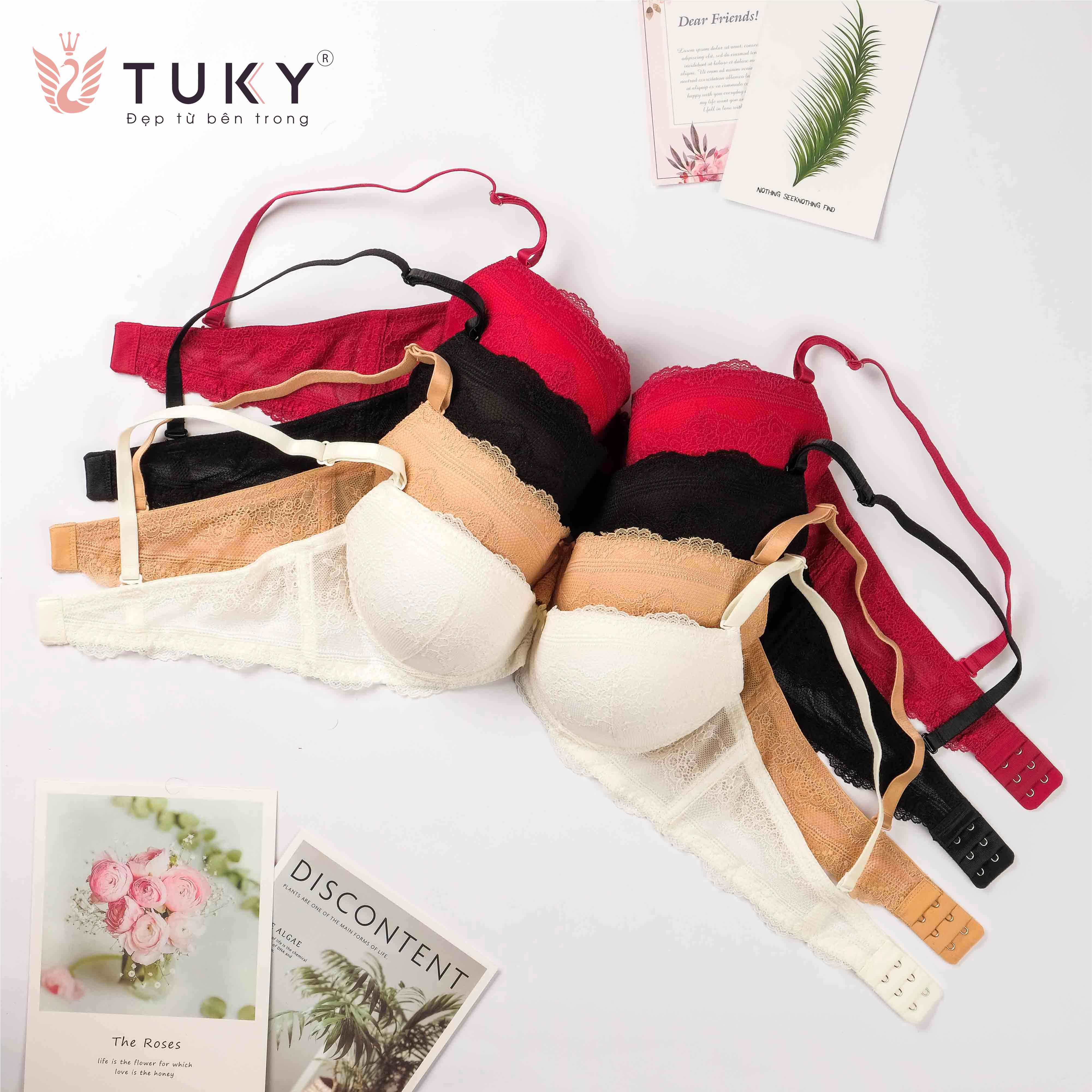 Aó ngực nâng ngực - áo ngực ren mút dày 1117BS