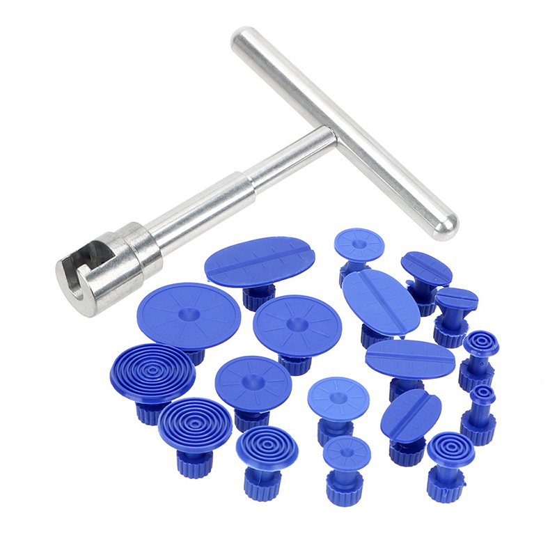 Car dent repair tool, sheet metal free repair short T-pull repair puller
